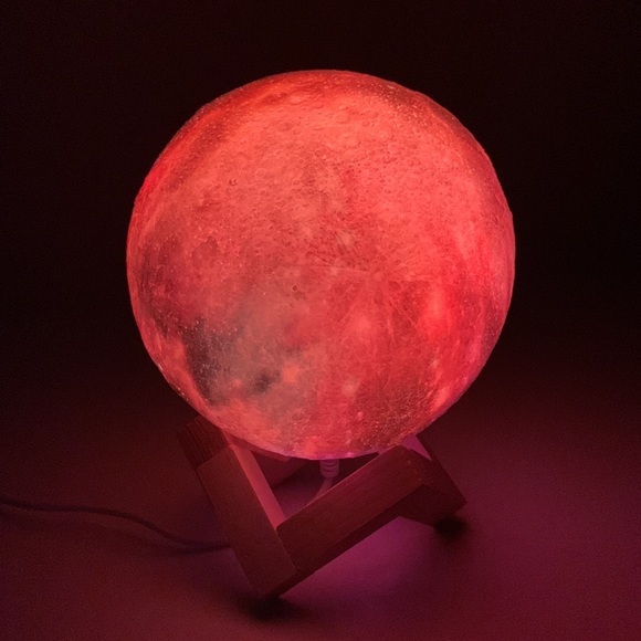 BNIB, Mind glowing 3D galaxy lamp/Cool Night Light space gift, 4.7" - Picture 7 of 17